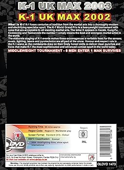 Amazon.co.jp: K-1 - Max 2003 [DVD] : DVD